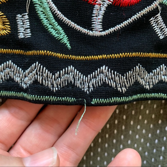 Floral Embroidered Skirt - Picture 6 of 6